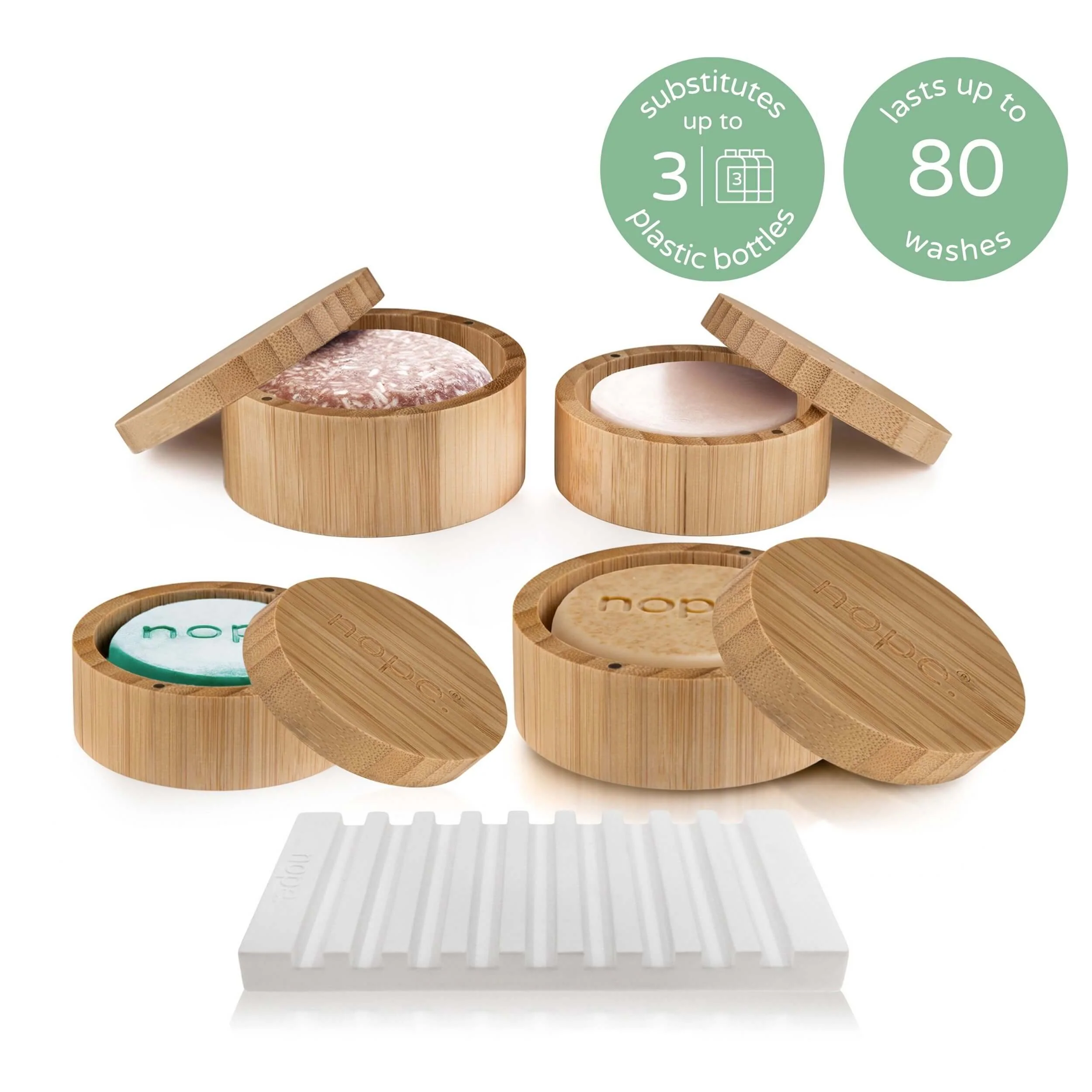 hair, face & body bamboo gift set. - Image 10