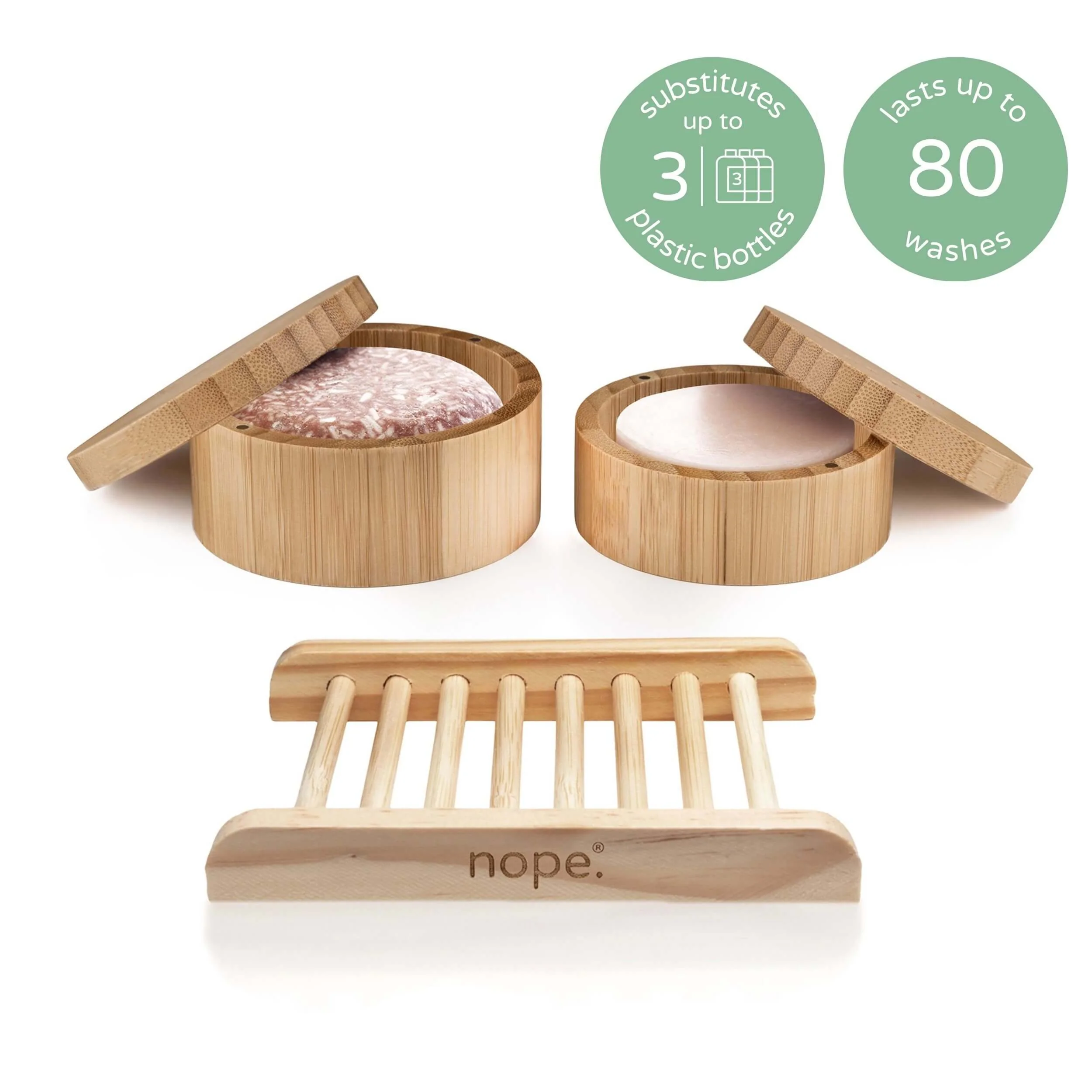 argan roots shampoo & conditioner bar complete set. - Image 3