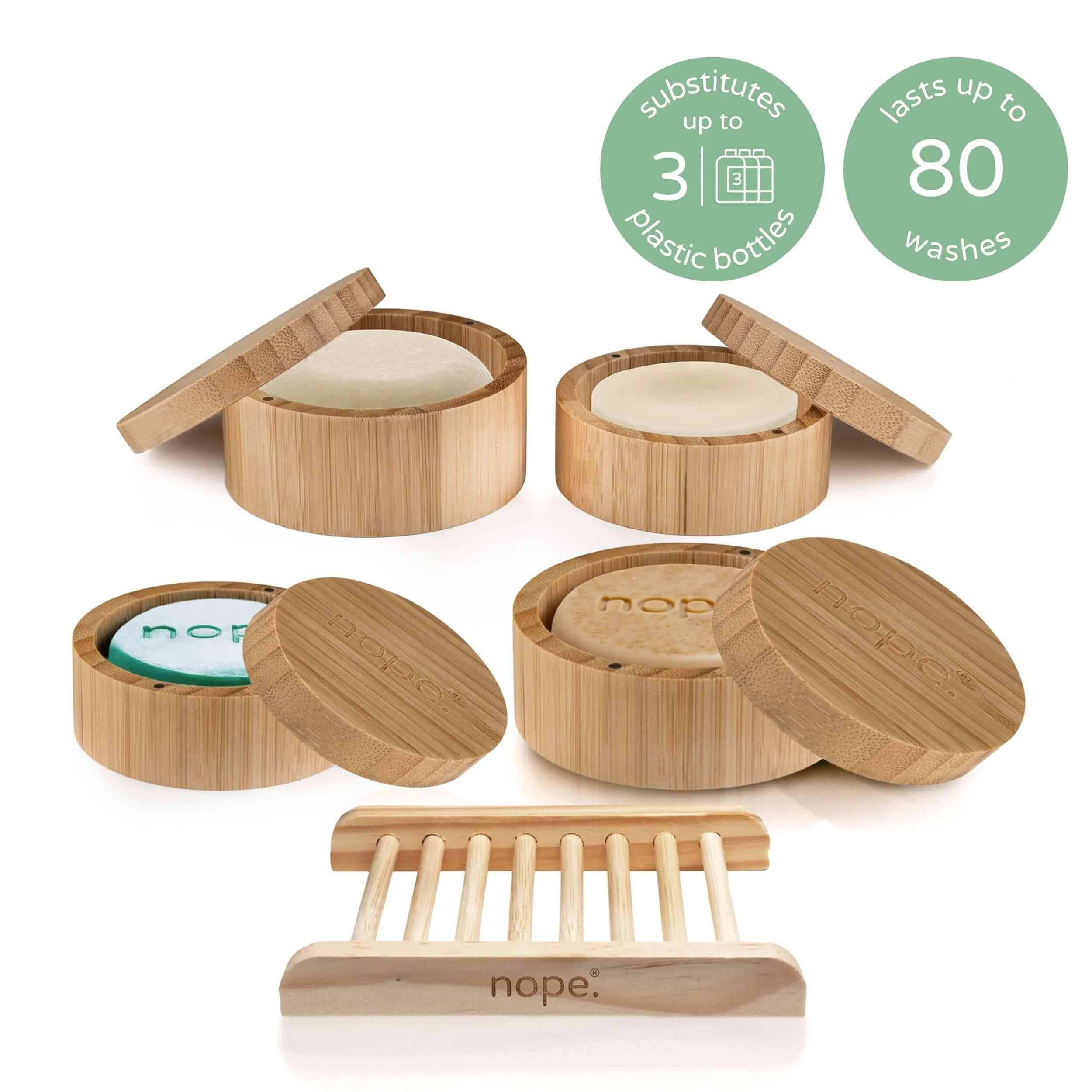 hair, face & body bamboo gift set. - Image 22