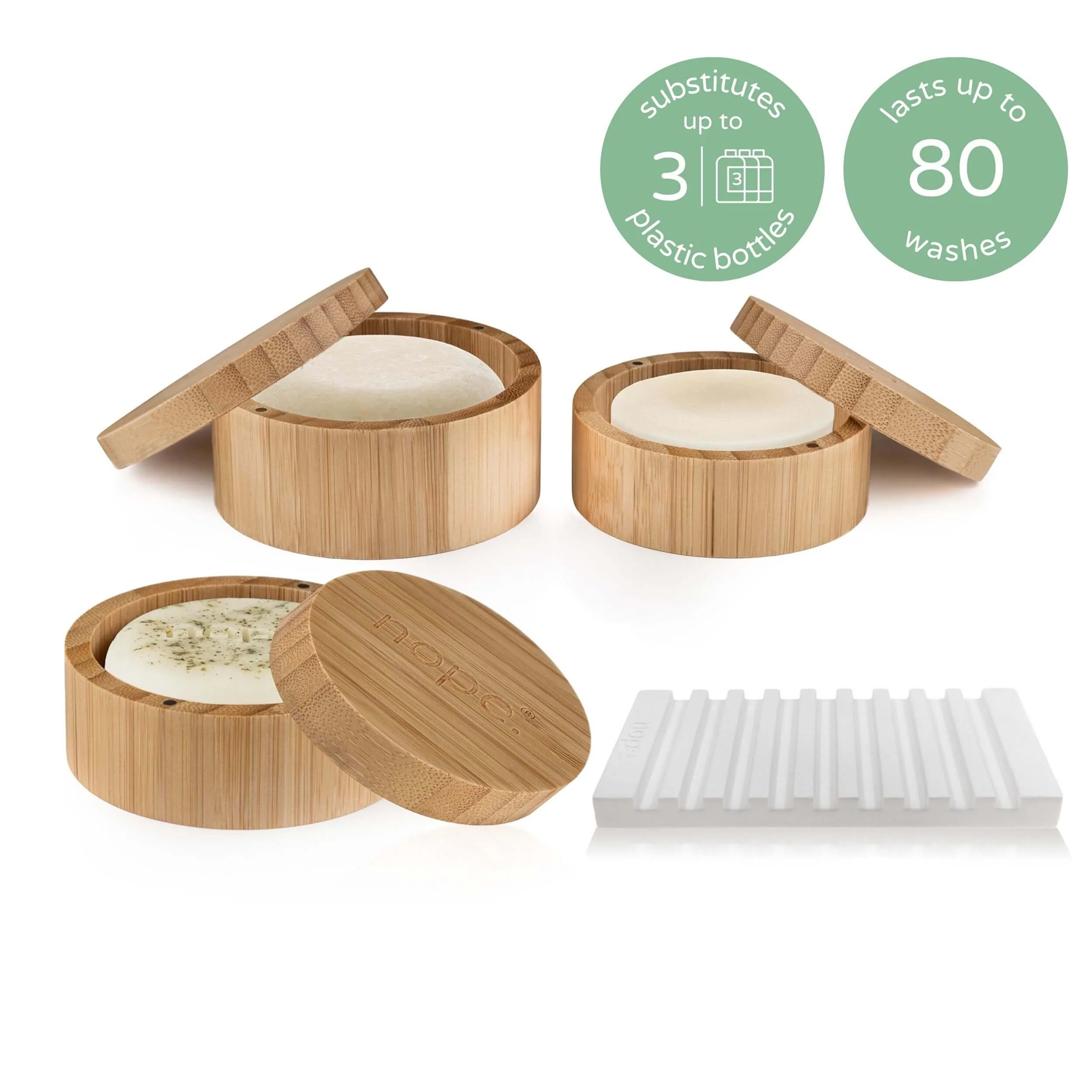 hair & body fast dry bamboo gift set. - Image 2