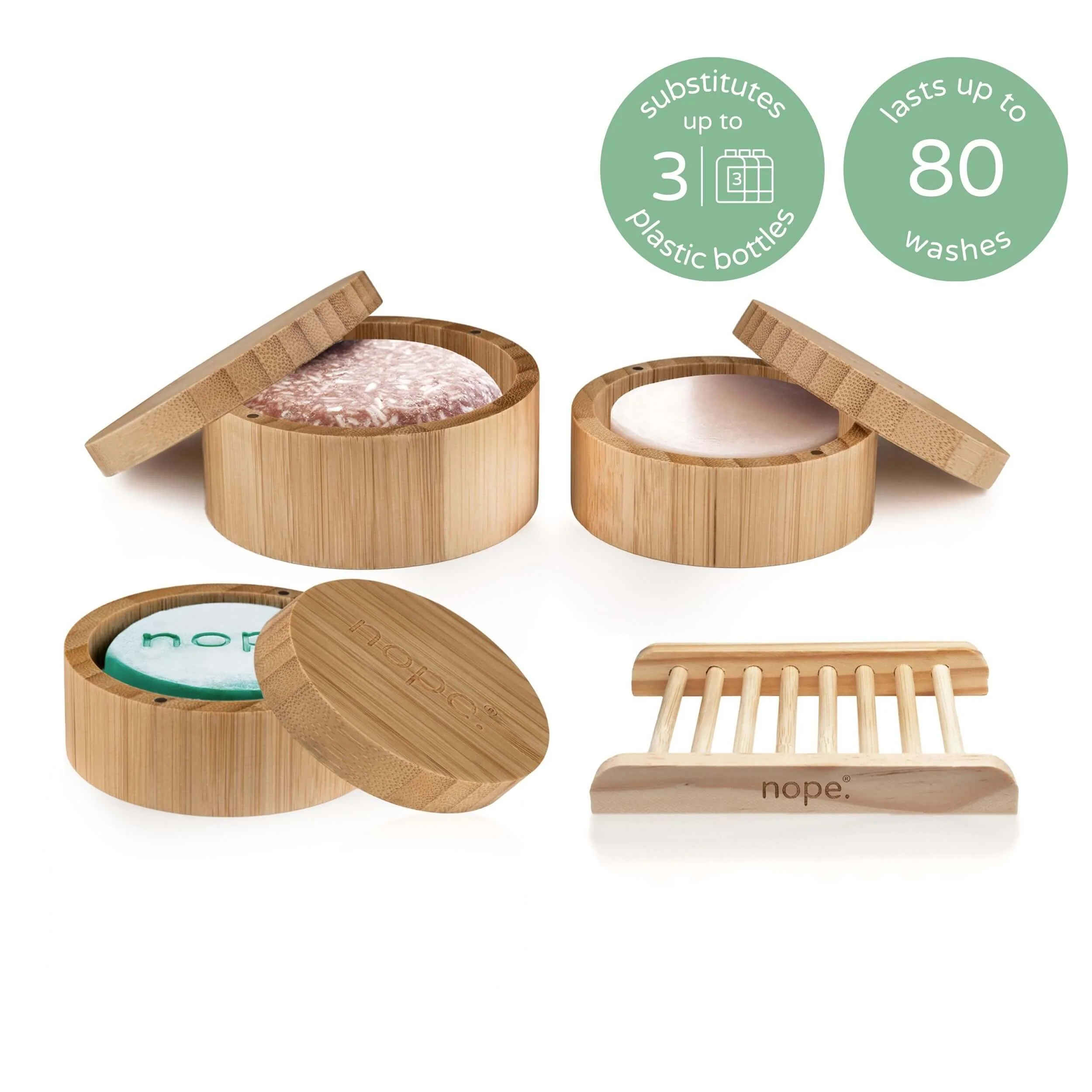 hair & face bamboo gift set. - Image 4