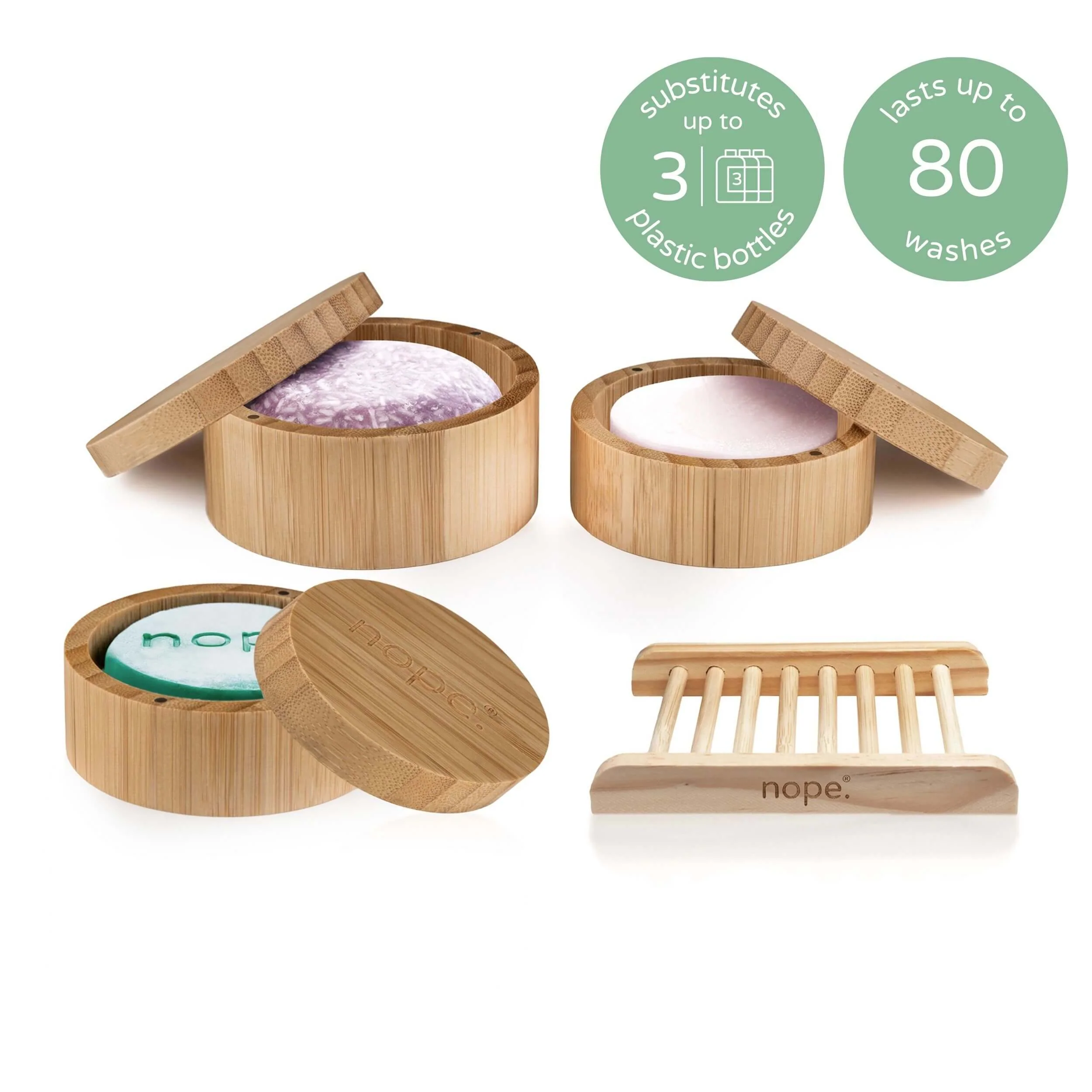 hair & face bamboo gift set. - Image 6