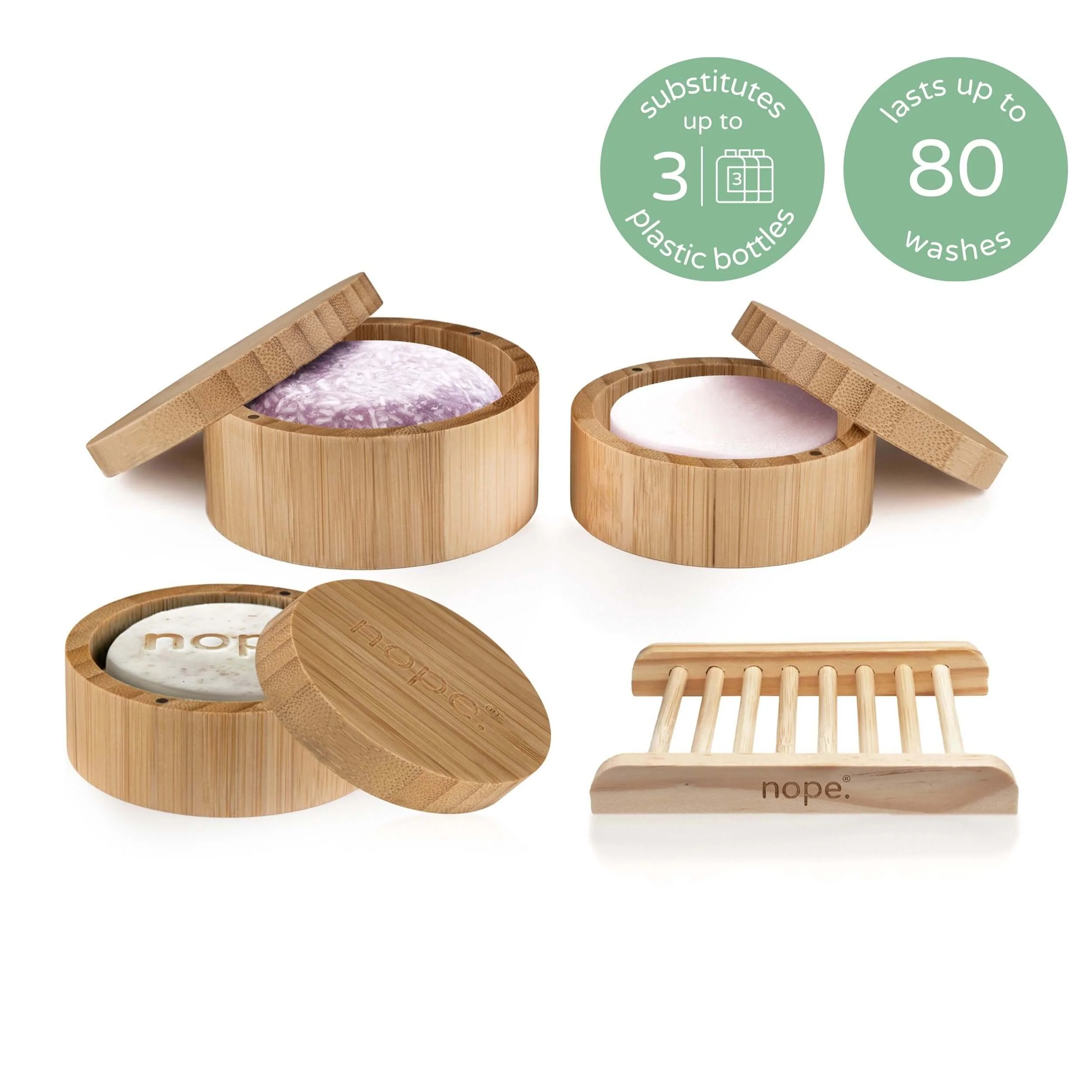 hair & face bamboo gift set. - Image 7