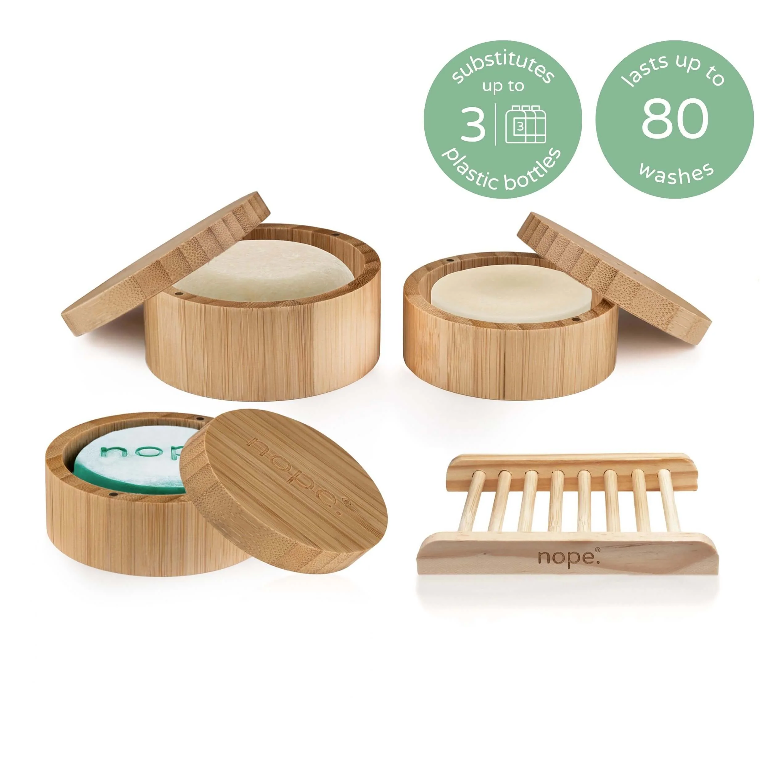 hair & face bamboo gift set. - Image 8