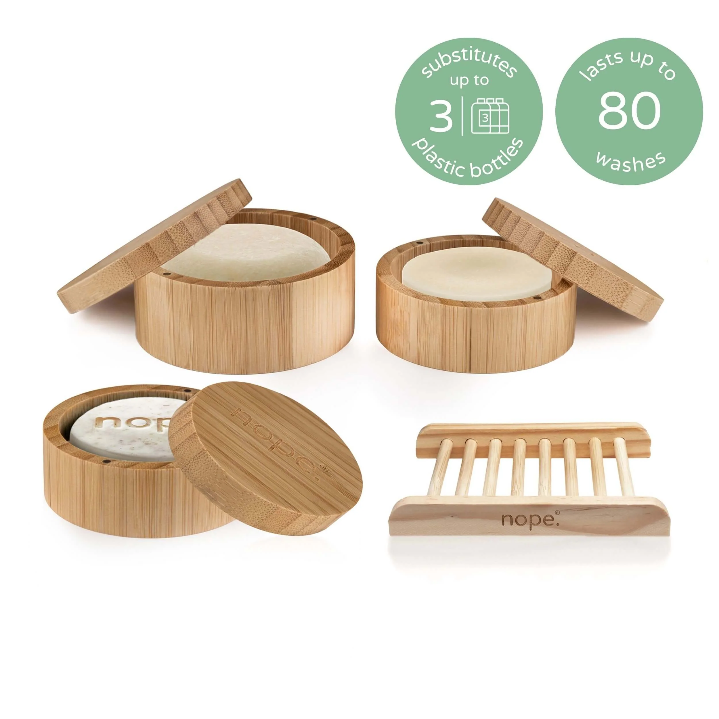 hair & face bamboo gift set. - Image 9