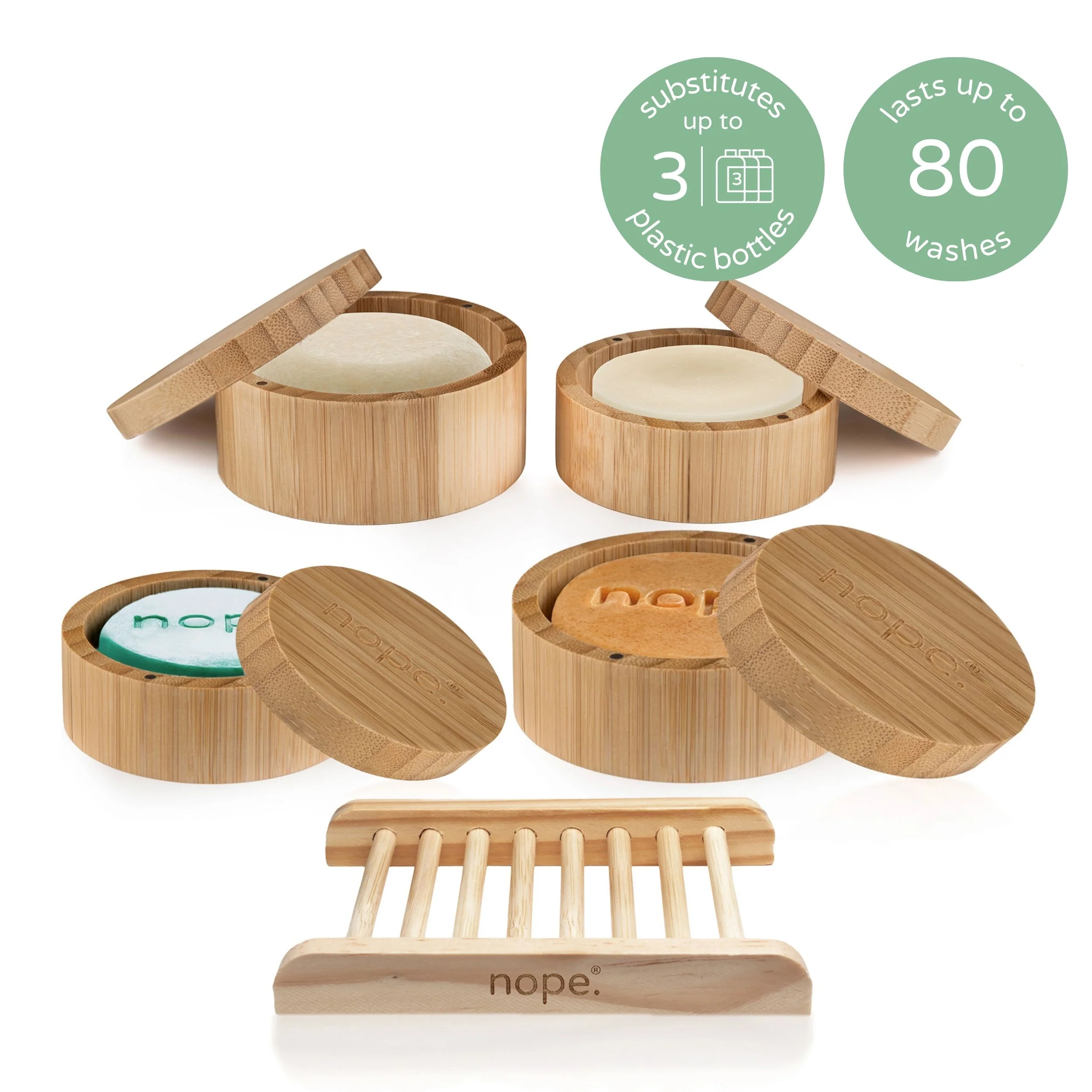 hair, face & body bamboo gift set. - Image 21