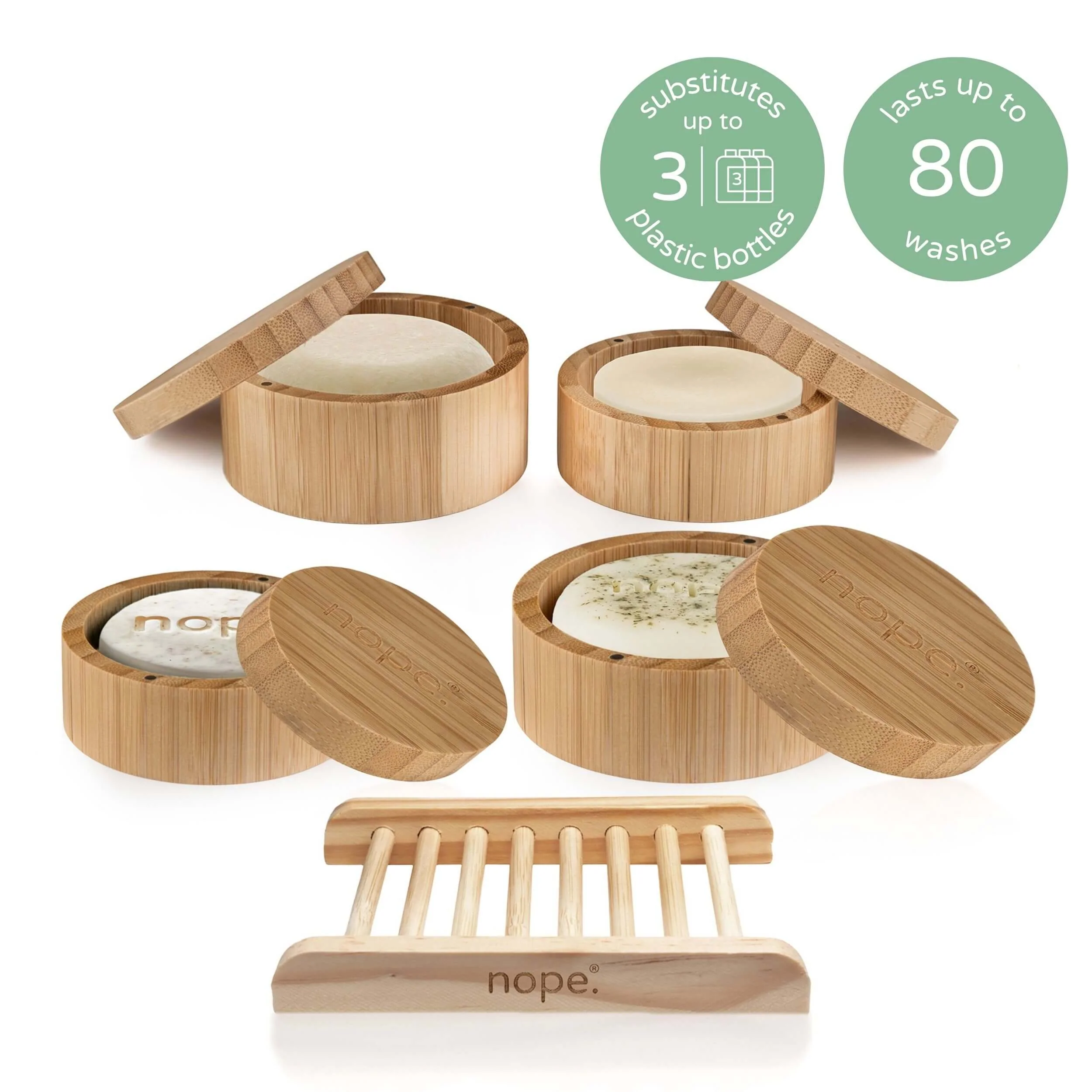 hair, face & body bamboo gift set. - Image 23