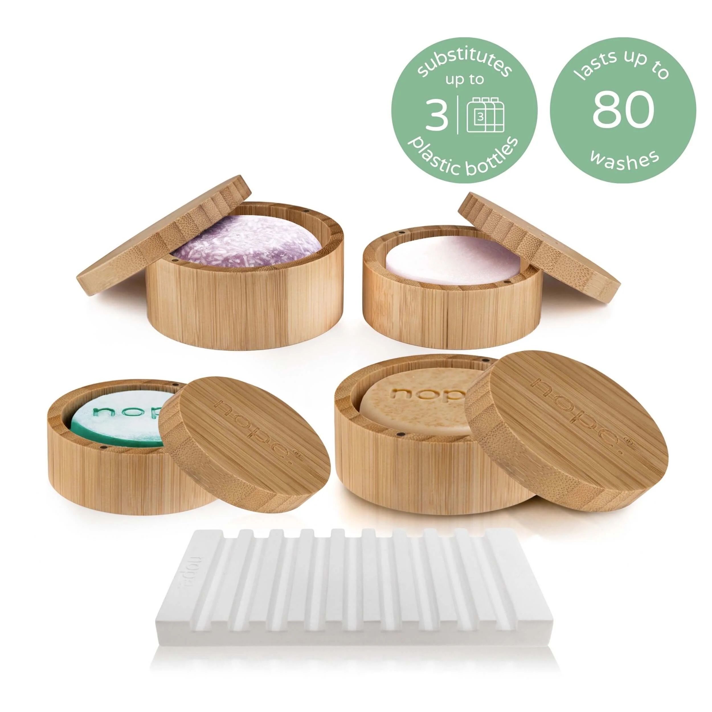 hair, face & body bamboo gift set. - Image 16