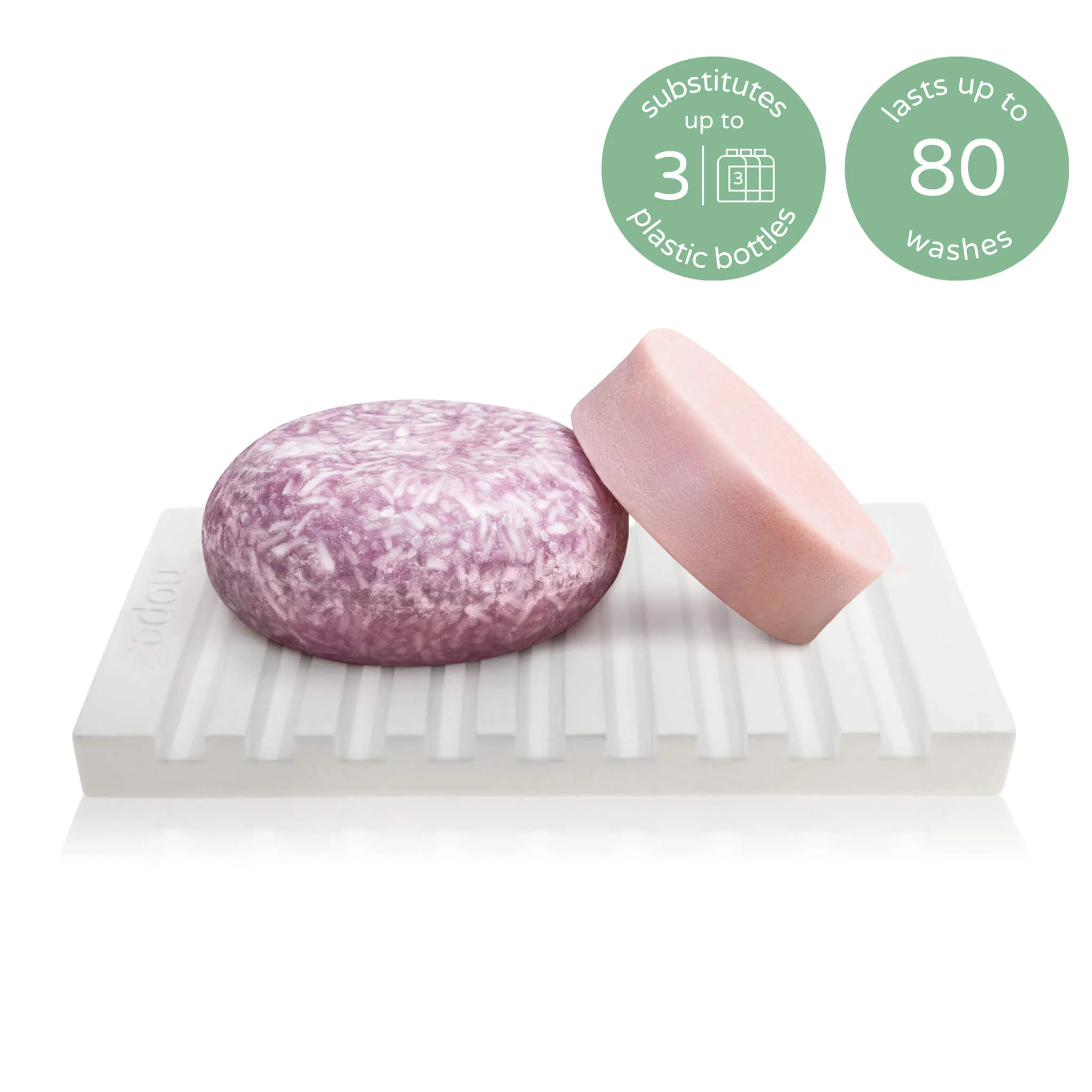 into the deep shampoo & conditioner bar home set. - Image 3